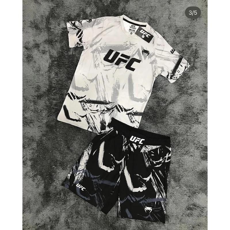 Tricou de Antrenament Echipă Arte Marțiale Mixte UFC pentru Bărbați Hanorac pentru Alergare Fitness Transpirație Set de Îmbrăcăminte Sportivă Box în Aer Liber Wrestling