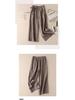 Women's High-Waist Cotton-Linen Wide-Leg Pants - Summer Casual Retro Style with Side Tie