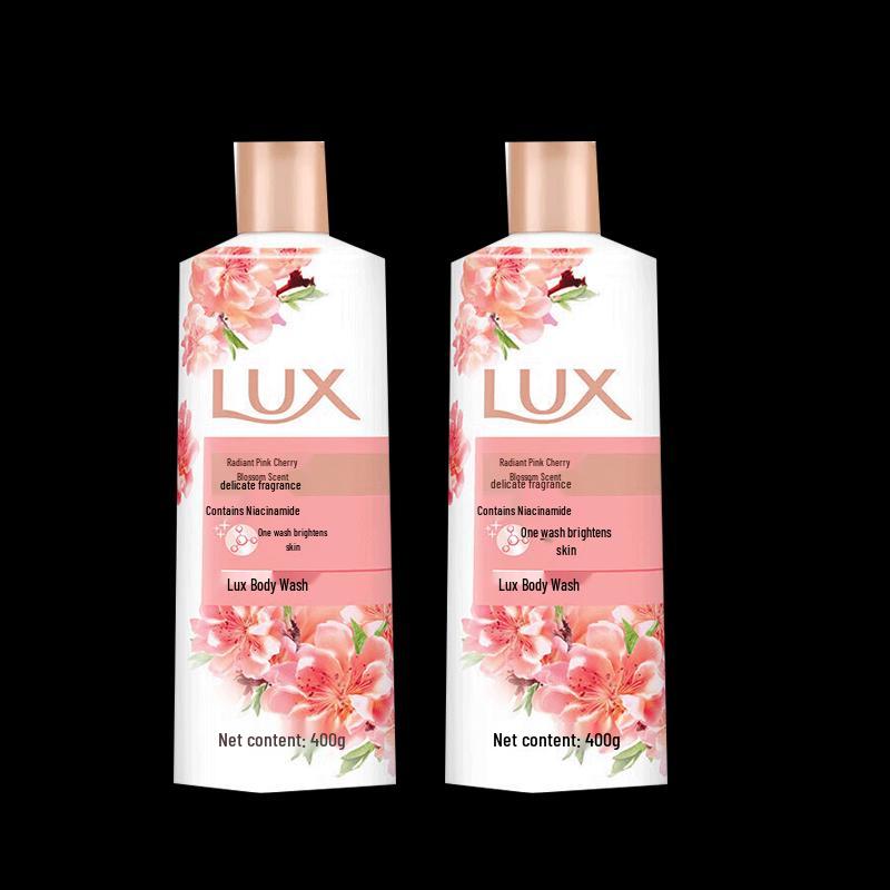 Lux Pink Cherry Blossom Scented Shower Gel