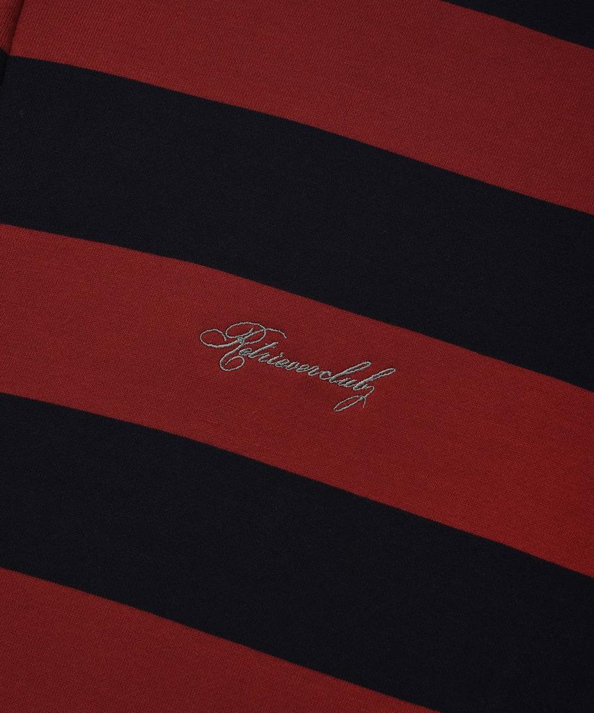 Retriever Club Bold Stripe Hood Zip Up [Red]