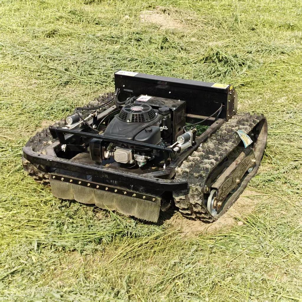 Remote Control Crawler Mower for Vietnam: Agricultural Lawn Mulching & Weeding Robot