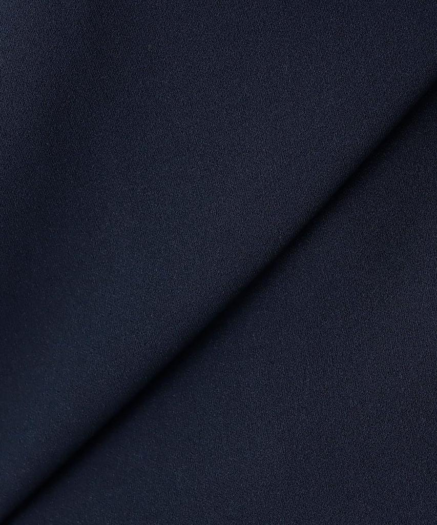 Afternoon Tea Living T-Shirt/Cut and Sew JL62 Georgette Peplum Pullover, Medium, Marineblau