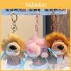 Cute Top Denim Mini Nin Lion Plush Cartoon Doll Toy Pendant Keychain For Gifts
