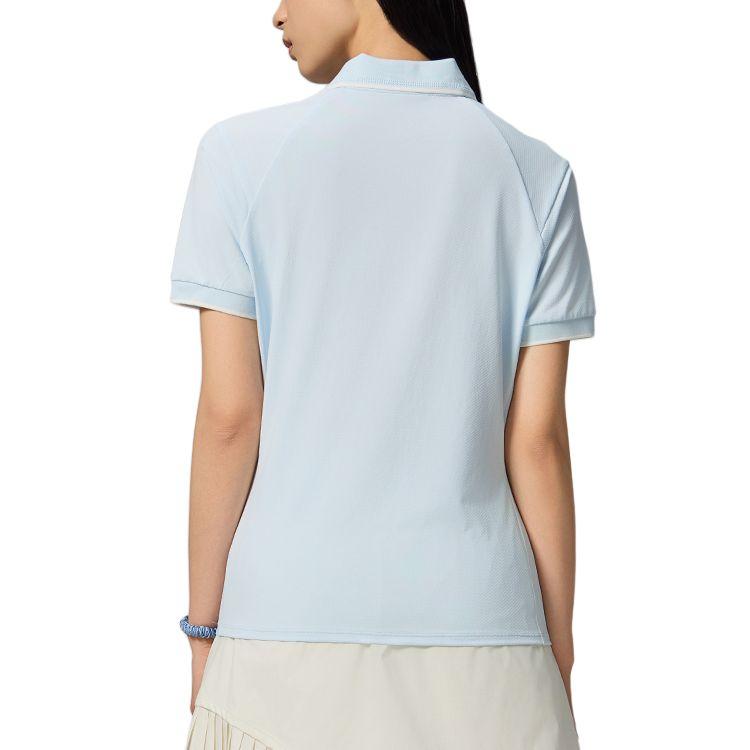 Saucony Casual Sports Loose Comfortable Breathable Polo Shirt Women tops Ice-Smoke-Green SA1250SP63T-GE200
