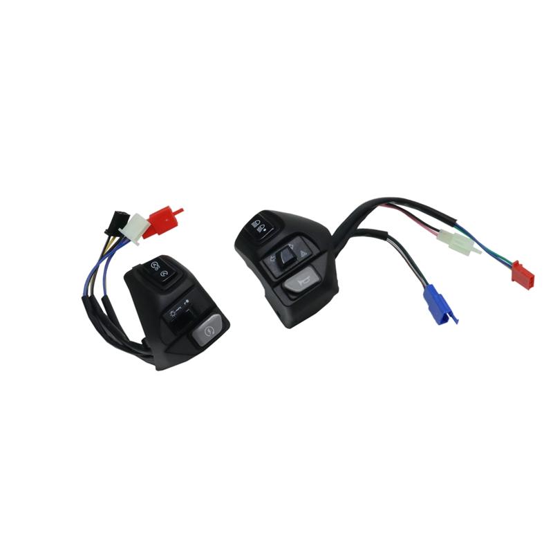 LMoDri Motorcycle Controller Switches Horn Turn Signal Fog Lamp Light Start Handlebar Switch Buttons For Yamaha NVX155