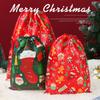 Christmas Gift Wrapping Non-woven Drawstring Pouch - Dust & Moistureproof Storage Bag