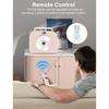 Desktop CD Player for Home with Dual Speakers,Handle, CD Player with FM Radio,Portable CD Player with Bluetooth-Sleep Sound,Remote Control, LCD