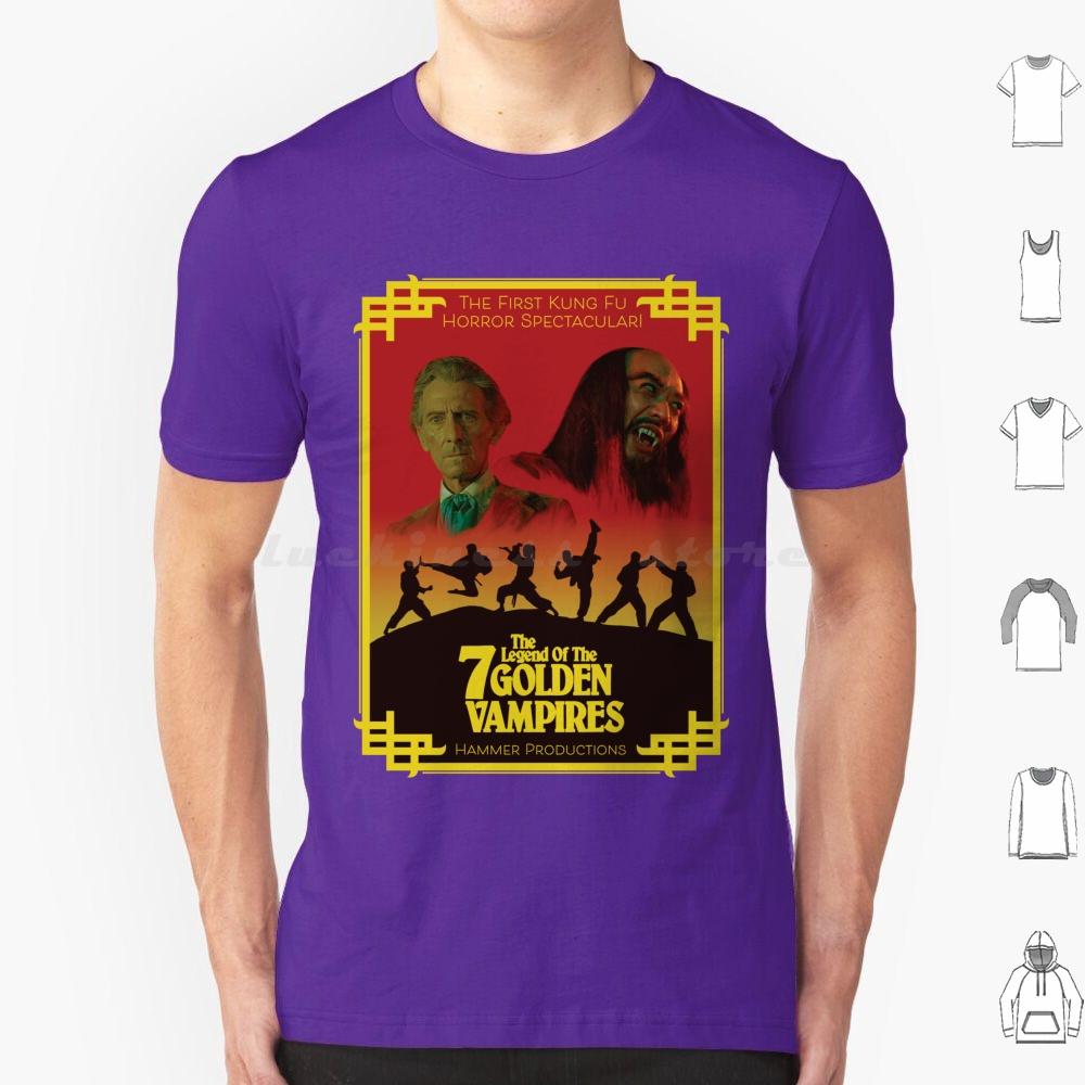 

The Legend Of The 7 Golden Vampires T Shirt 6xl Cotton Cool Tee Thelegendofthe7goldenvampires 7goldenvampires Kungfu S