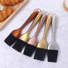 Removable Stainless Steel Silicone Brush Hangable Pastry Brushes  for Cake