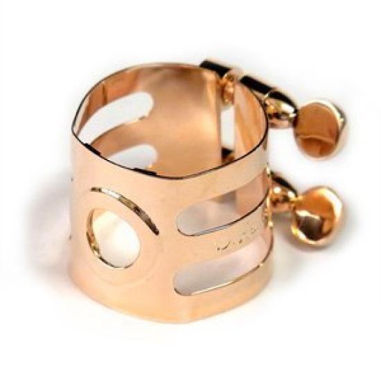 

Woodstone Ligature for Selmer Tenor Saxophone, Pink Gold Plated