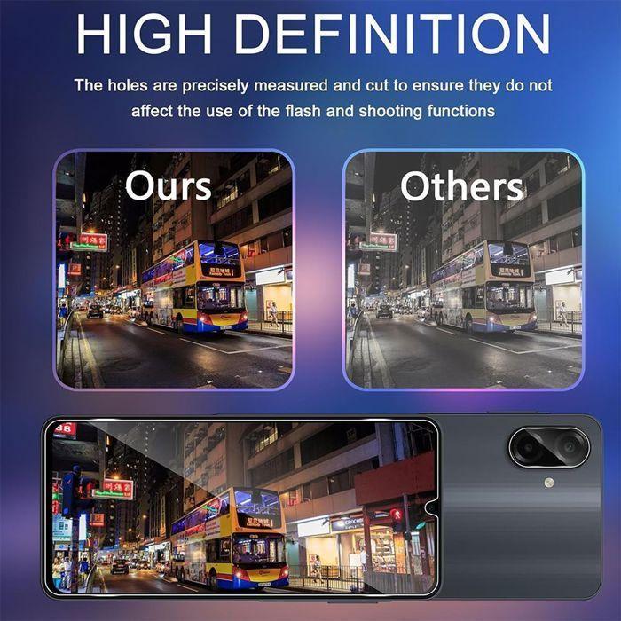 Film de Protection Téléphone - BOOLING - Samsung Galaxy A07 - Verre Trempé Caméra Arrière