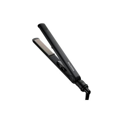 SALONIA Straightening Iron, Hair Iron, 24mm, Black, SL-004SAB []