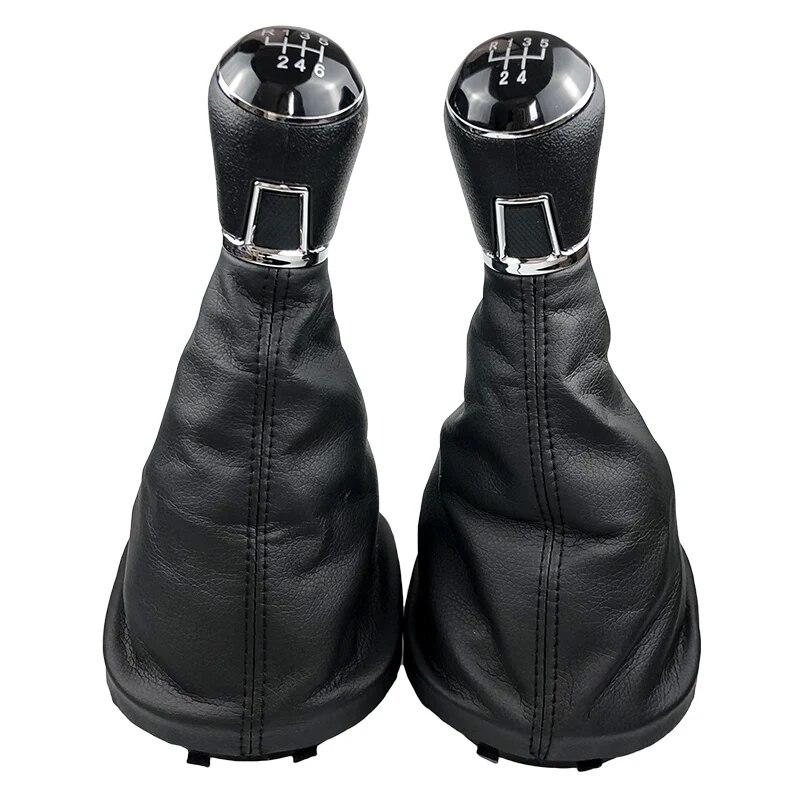 For Volkswagen VW Caddy 2 II MK2 Touran 2004 2005 2006 2007 2008 2009 Manual Gear Shift Knob Lever Shifter Gaiter Boot Collar