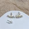 French niche temperament pearl split earrings earrings earrings stud earrings women's exquisite light luxury small
