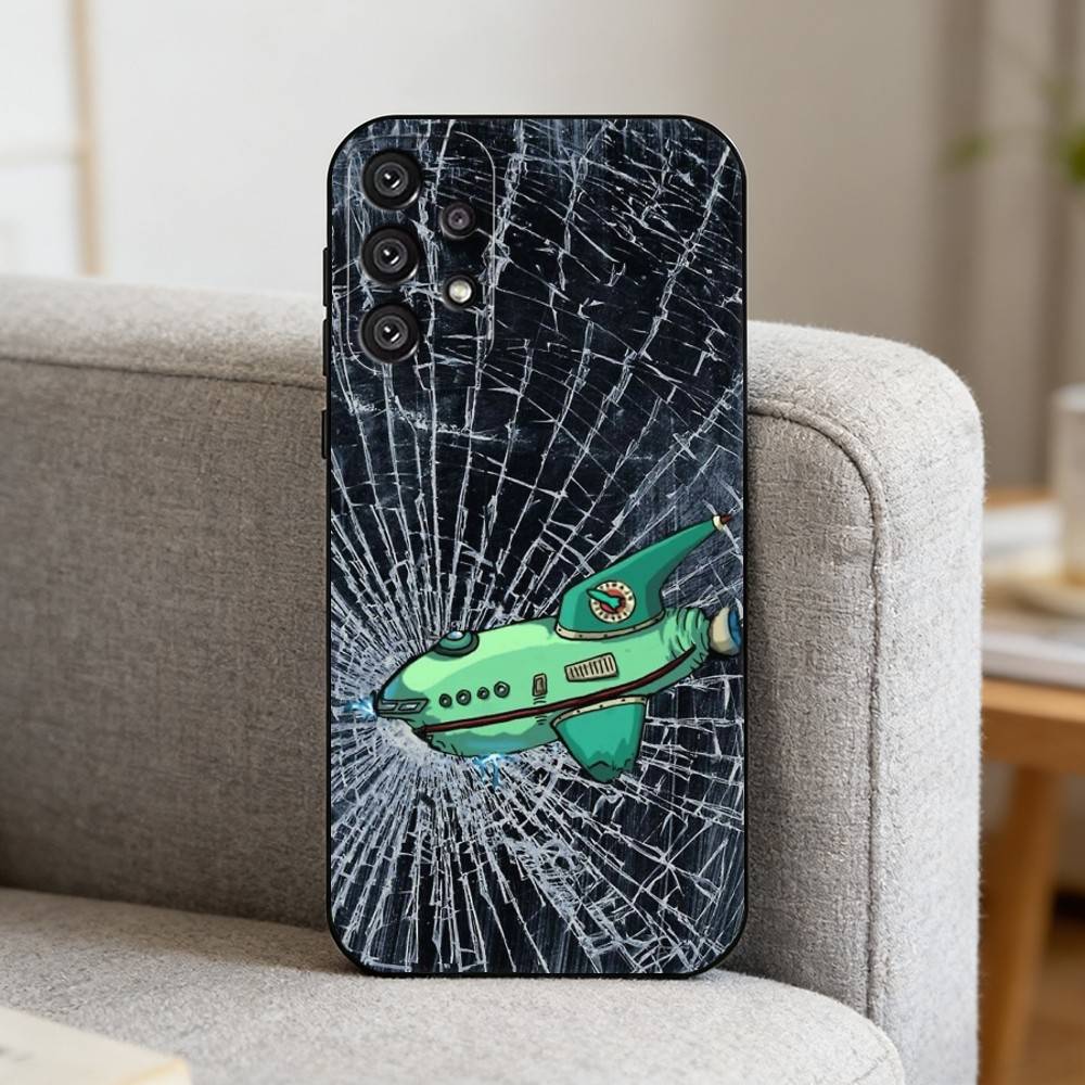 F-Futurama Funny B-Bender   Phone Case For Samsung S25,S24,S21,S22,S23,S30,Ultra,S20,Plus,Fe,Note,10,9,5G Black Cover