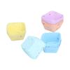 20Pcs Silicone Cupcake Mold Non Stick Reusable Baking Molds for Muffin Biscuits Cheese Cake