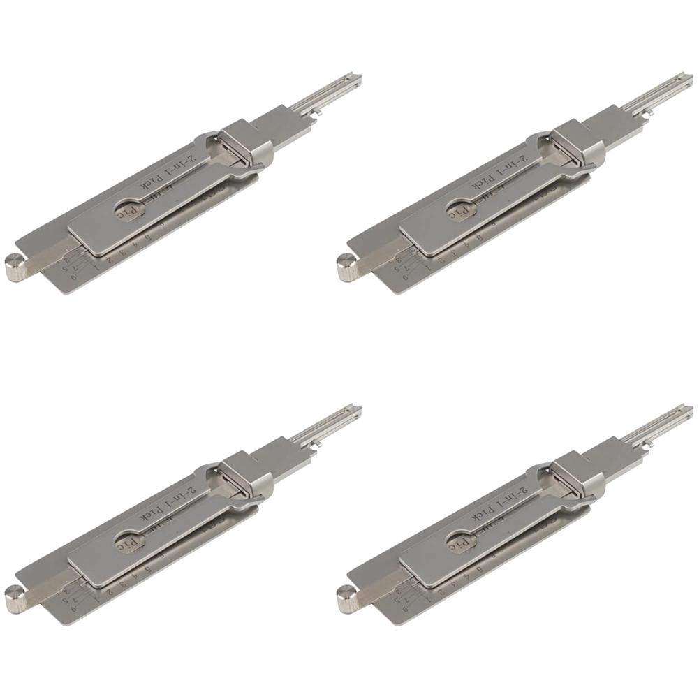 Stainless Steel Key Decoder SS001 O-ring Pickup Kit Hook Tool Pickup Hand Tool Maintenance Repair Kit Stainless Steel Tools