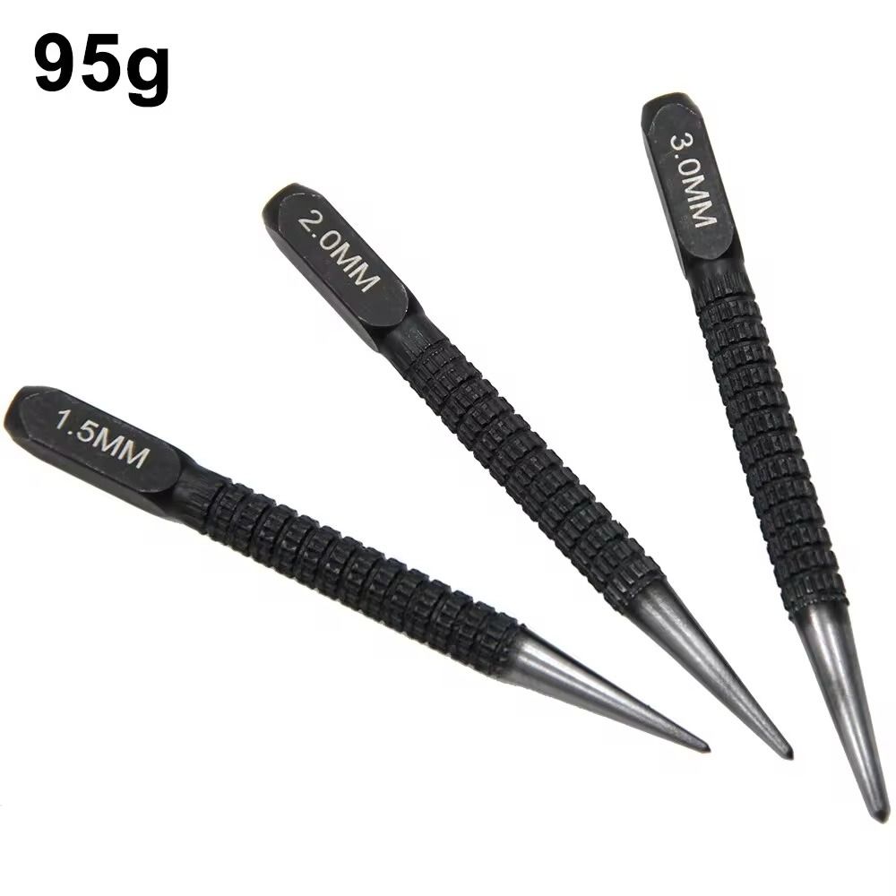 1/3Pcs 1.5/2/3mm Metal Drill Universal Scriber Marker Tool New Center Punch