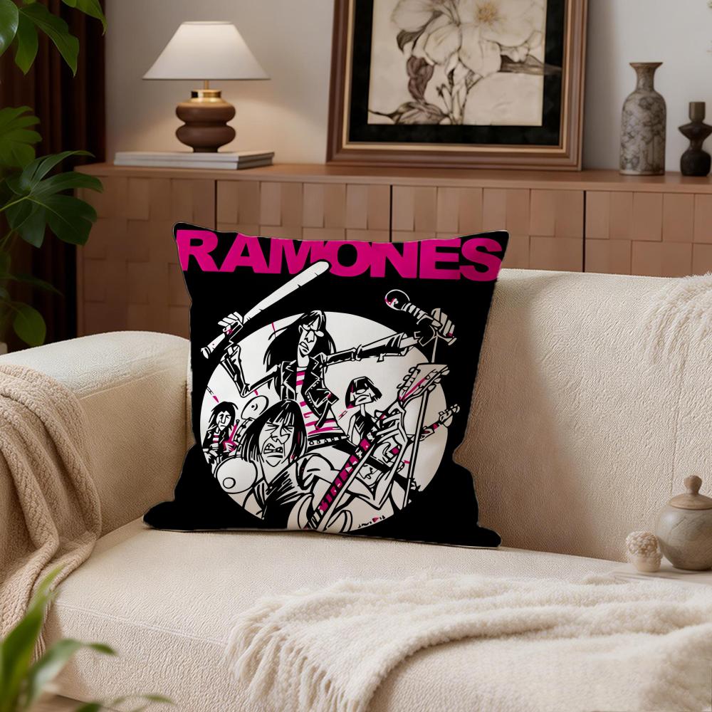 Ramones Cushion Cover Cushion Cover Set 4Pcs 50X50 45X45 40X40 Pillowcase Decorative Sofa Home Decor