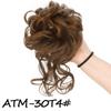 MISS WIG Syntetický prodlužovací drdol Drdol Rozcuchaný kudrnatý pásek do vlasů Pružné kudrnaté falešné vlásenky pro ženy Vlásenky