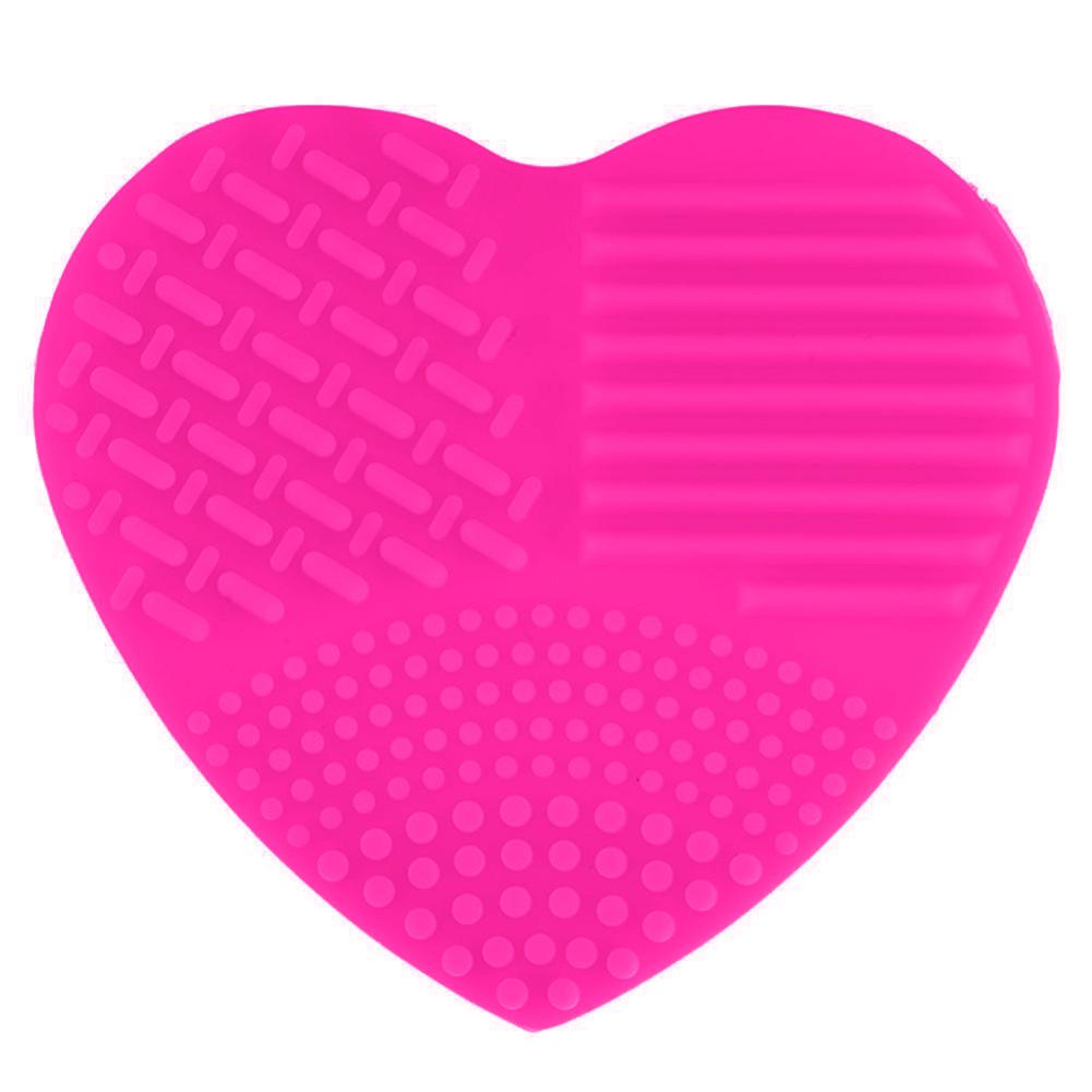 

BEAUTY-TOOL Love Heart Wash Очиститель для косметических кистей Силиконовый скребок для чистки макияжа One size розы красного