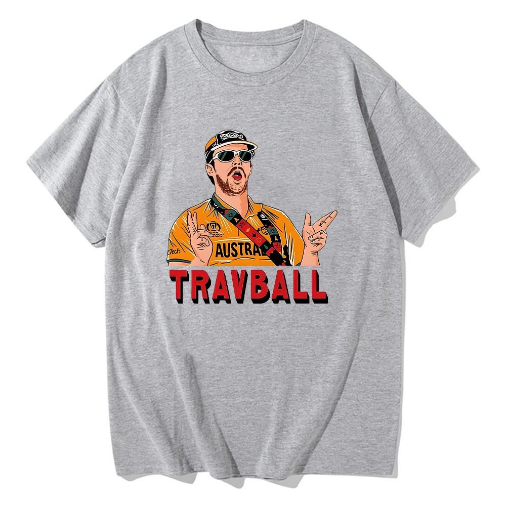 

TravBall Travis Head T Shirt Cricketer Cotton Breathable Top Harajuku Fashion Women Men Sportswear Round Neck Short Sleeve 4XL