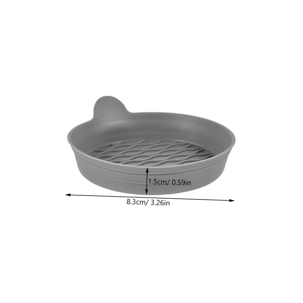 HEALEEP Car Drink Coaster Set of Silicone Cup Car Interior Storage Pad for Highly Easy to x x cm 4, Mat, Round, Non-Slip, Soundproof,