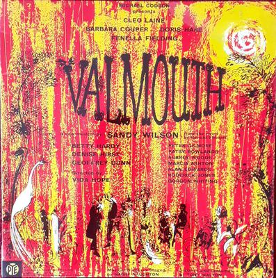 LP Record SANDY WILSON - Valmouth NSLP18029 Pye Records UK Soundtracks & Musicals Used