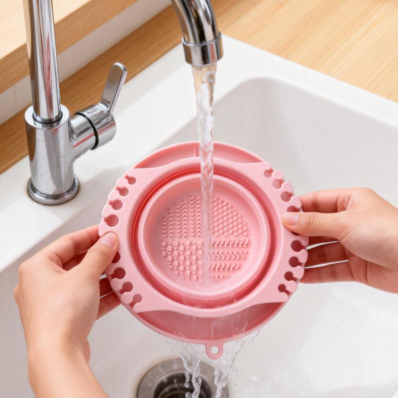 Verfkwastwasser Verfkwast Schoonspoelbeker Schaal Borstel Reiniger Wassertank Organizers Kwasthouder Palet Voor Kunstenaar Kinderen
