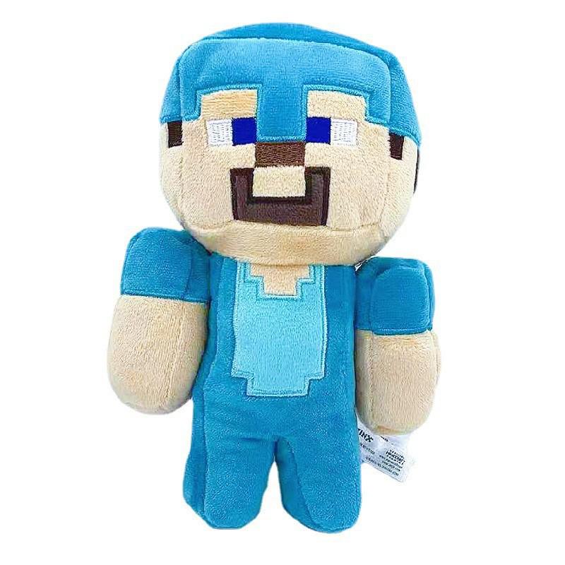 Ender Dragon and Zombie Steve Minecraft Plush Toy - Squid Doll Stuffed Animal