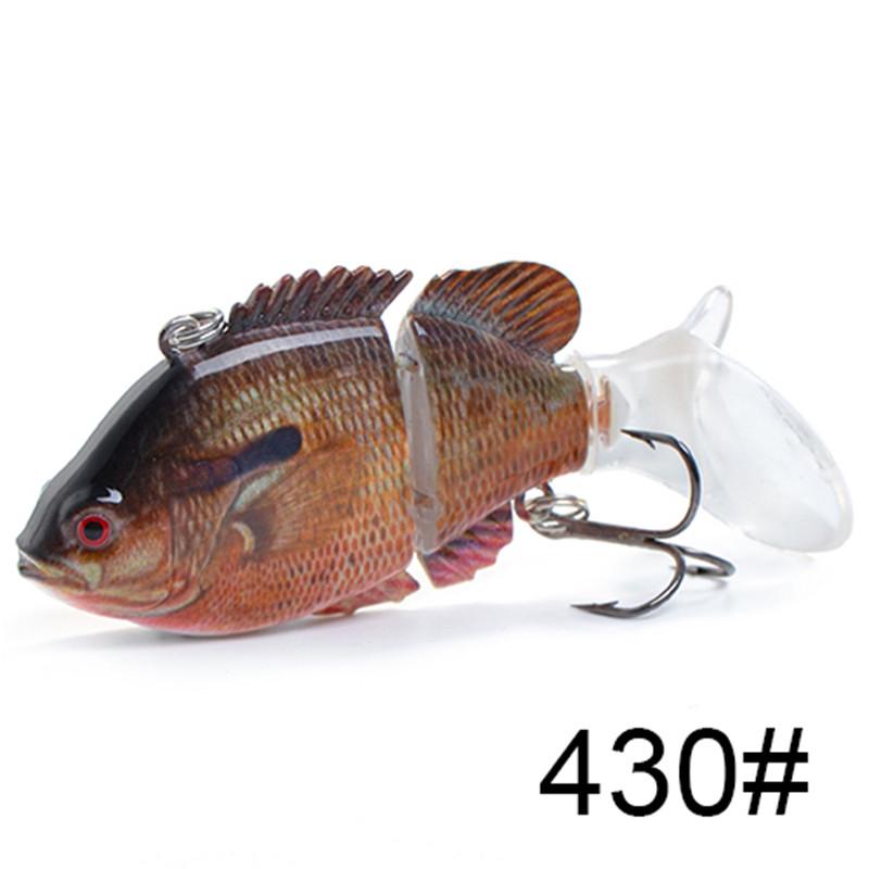 FTK 1 Piece 7.5CM-13G 2 Sections Multi-section Small Fishing Bait Swimming Bait Barracuda Bait