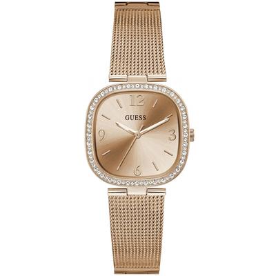 Ladies' Quartz Watch, Stainless Steel Strap, Stainless Steel Case, Waterproof Quartz Movement, GW0354L3