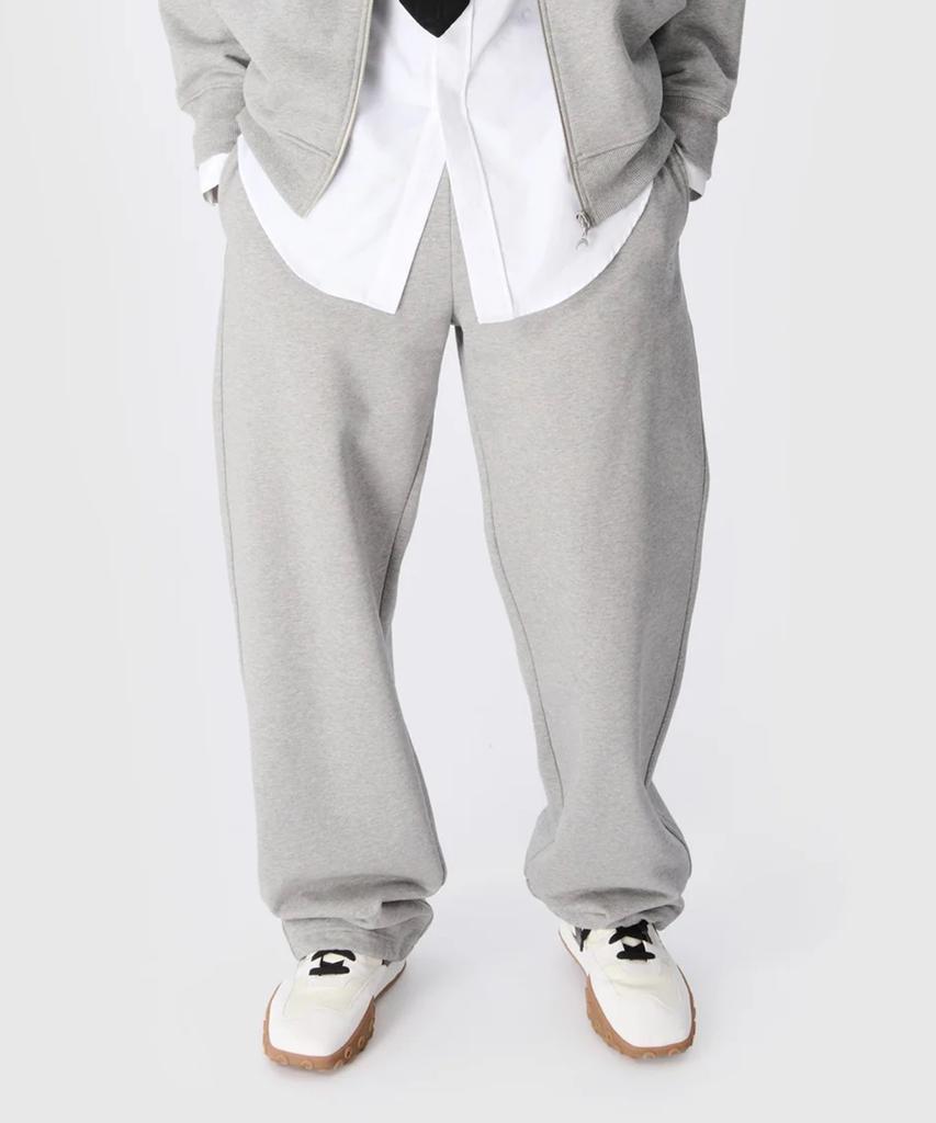 MARINE SERRE (U) 25Ss Moon Logo Fleece Sweatpants Grey