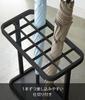 Yamazaki Industries Umbrella Stand Frame, 18-umbrella Capacity, Black, 2751