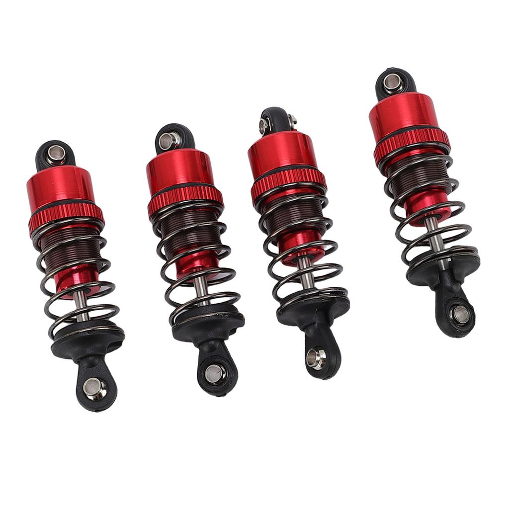 4 Pcs 55mm RC Car S Aluminum Alloy Oil Shocks Damper Set for 1Celsius10 RC Car