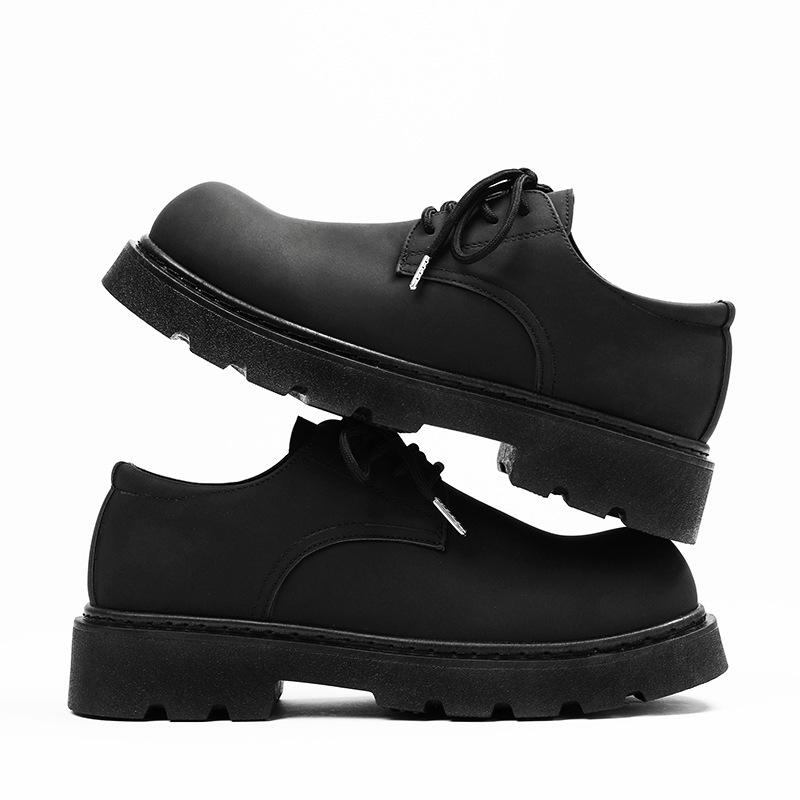 

Big Head Derby Shoes Dress Men s Shoes Business Casual Leather Shoes Men s Platform Height Growing Suit Shoes Wedding Shoes Versatile Trendy Shoes 39