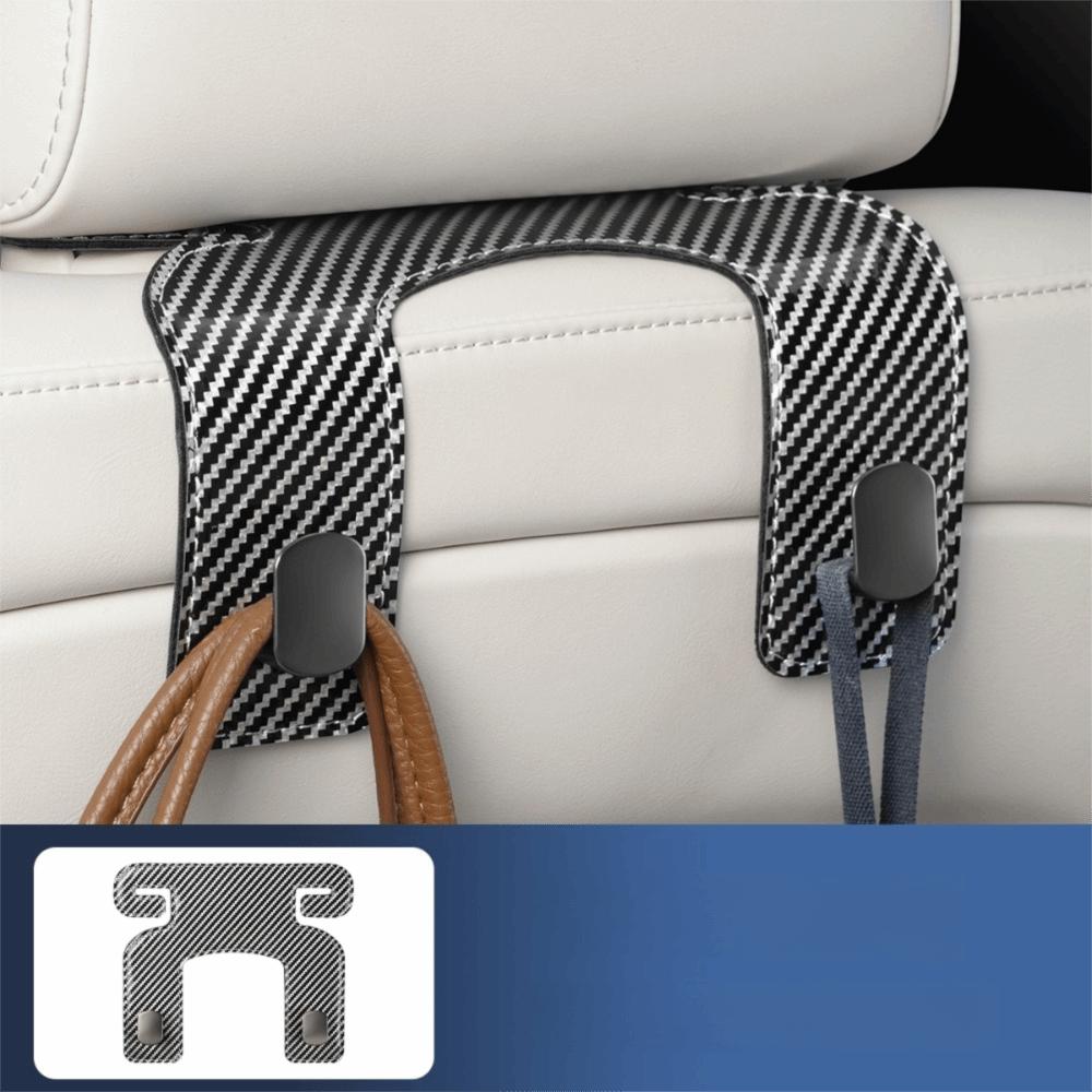 Wear-Resistant Car Headrest Hook High Load-Bearing Hanging Headrest Bag Holder  Automotive Seat