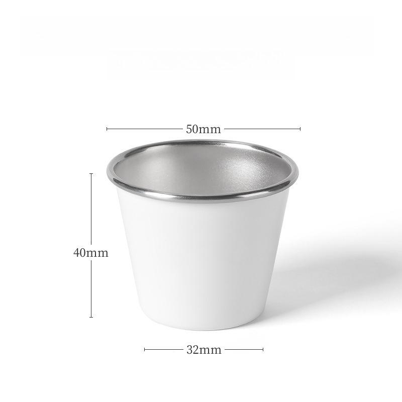 1Pc Outdoor 50ml Beer Mug 304 Stainless Steel Water Cup Tea Cup Camping Style Coffee Mug