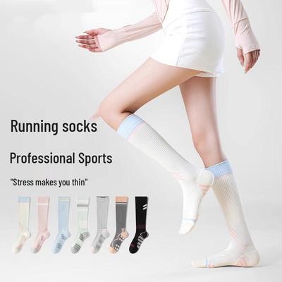 Damen Sport Kompressions Wadenstrümpfe