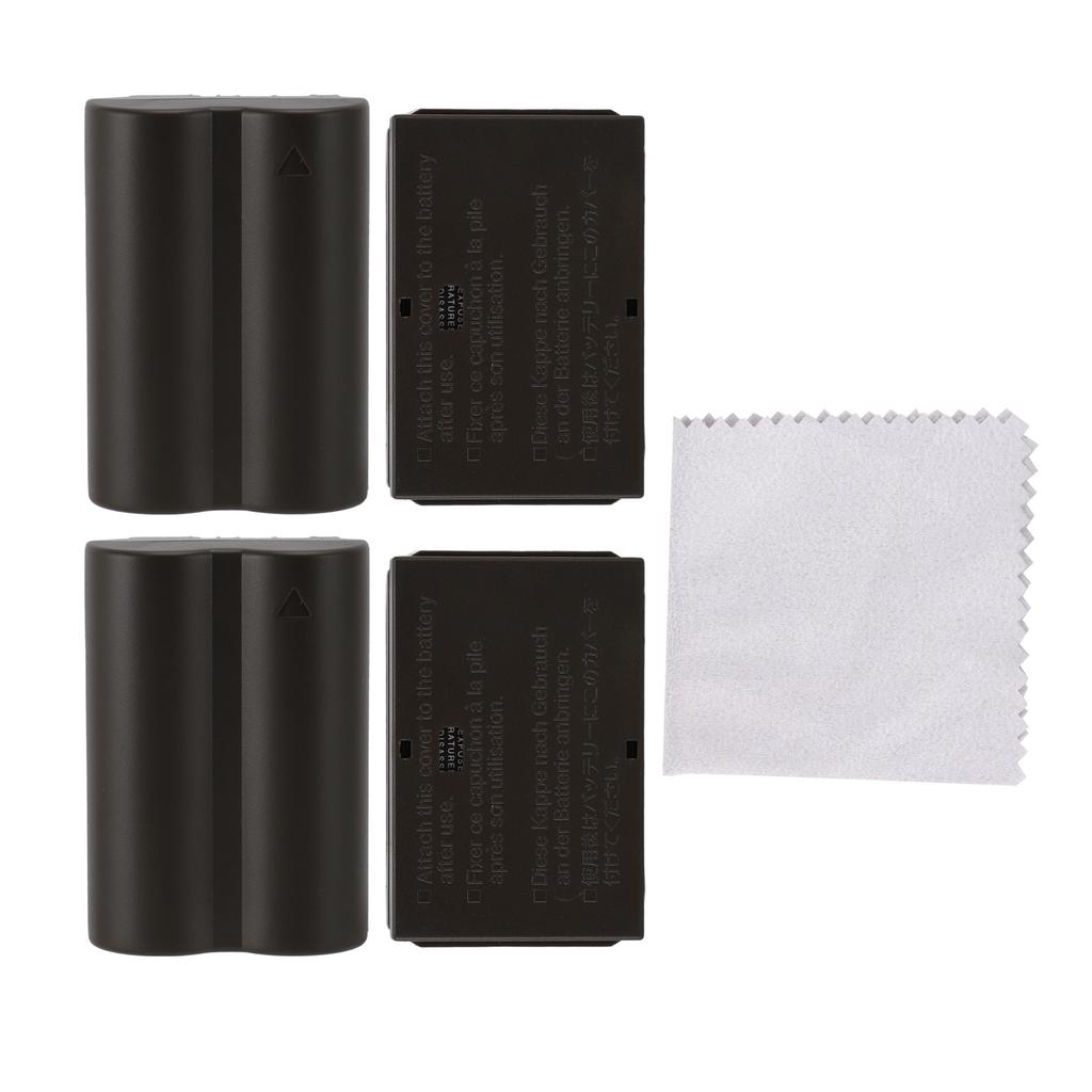 2Pcs 7.4V 2800mAh Camera Battery Replacement for 5D 50D 40D 20D 30D 10D 1D D60 300D D30 Kiss for