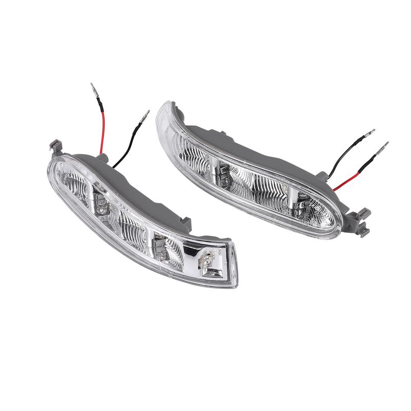 

Car LED Left + Right Pair Turn Signal Light Side Mirror Lamp for Mercedes Benz W209 CLK 2002-2009—A36P