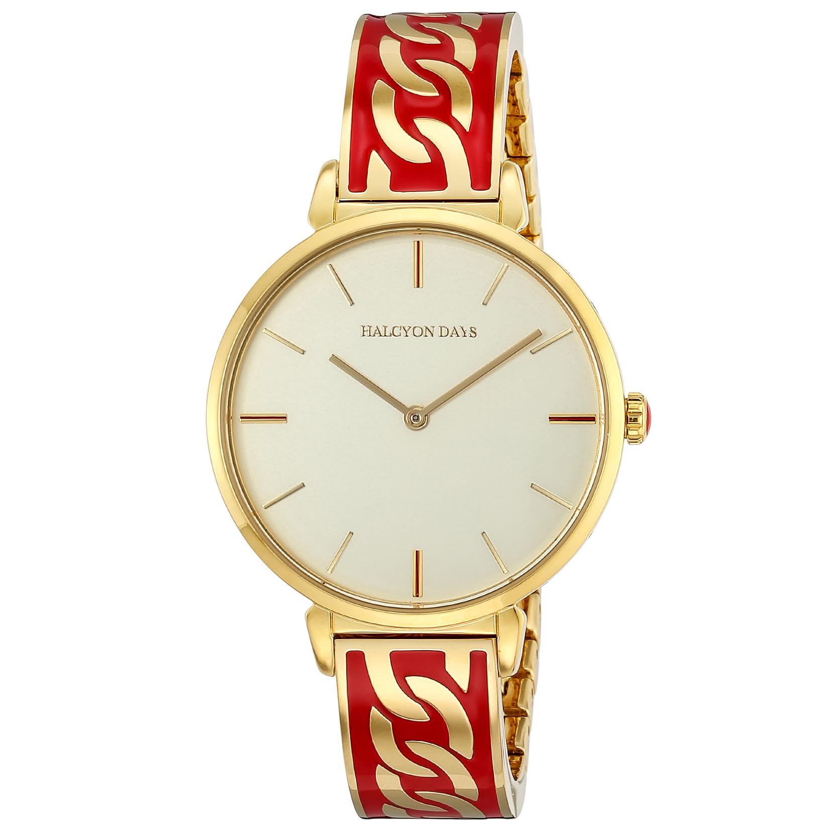 

[Halsion Days] Watch Agama Sports HD4038 Women s Red x Gold [Item]
