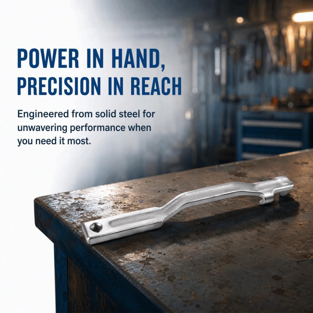 Silver Wrench Extension Tool Steel Wrench Multiplier Bar Durable Wrench Extender Bar Garage