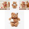 Duole Bear Plush Toy Stuffed Animal With Pp Cotton Filling For Kids Gift Special Characters Included