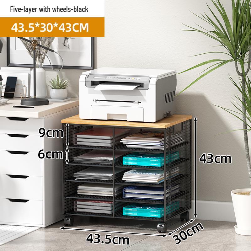 Multi-Layer Desk Organizer and File Storage Box