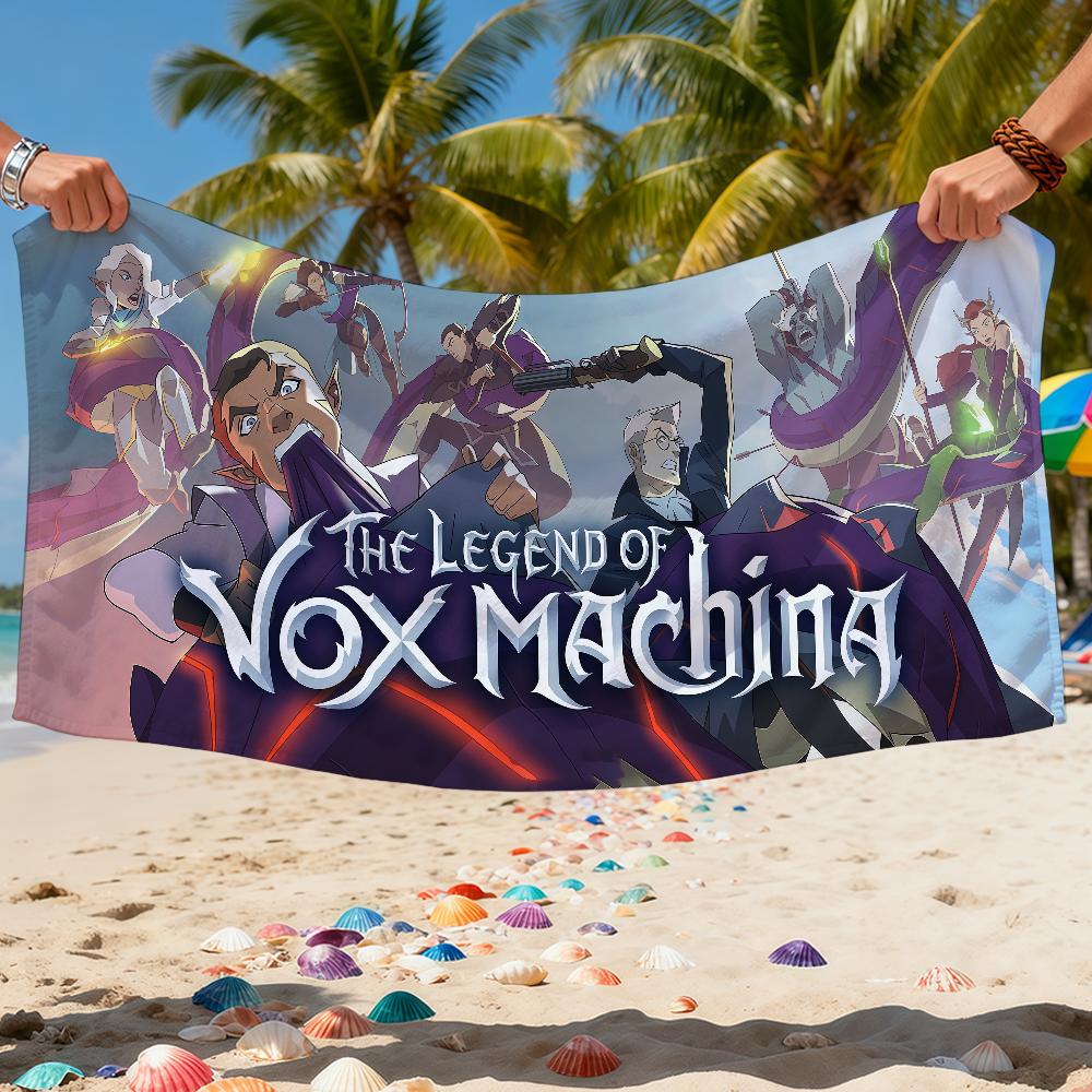 M-MachinaS Towel V-Vox Beach Bath Quick-Drying Lightweight Portable Sauna Camping Swim Pool L-LegendS-ES Travel