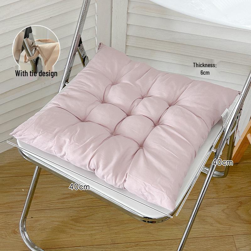 Soft Fluffy Seat Cushion for Dorm, Home & Office - Thickened, Non-Slip, Back & Waist Support