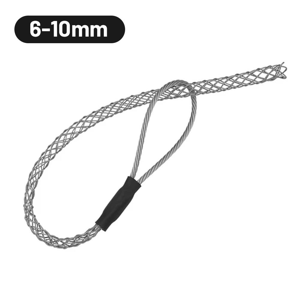 4-25mm Cable Puller Wire Grip 6 Kinds Galvanizing Metal Cable Pulling Socks Mesh Puller Antislip Pipe Conduit Pull Net Cover