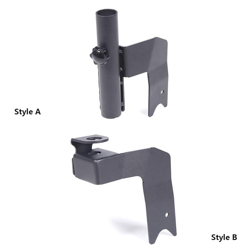 For Toyota Tundra 2007-2013 Carbon Steel Black Car Tailgate Antenna Flag Pole Holder Bracket Car