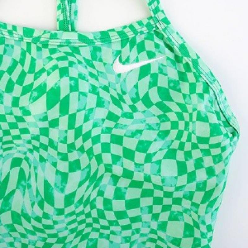 Nike Swim Women S hydraStrong Joyful Doodle Racerback SwimSuit neSSe017 Cool Multi